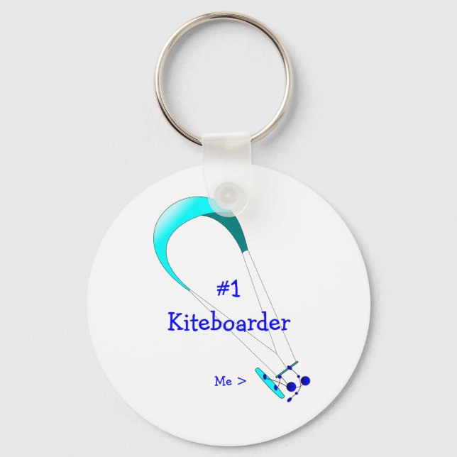 Chaveiro Presentes de Kitesurfing (Frente)