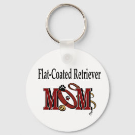 Chaveiro Presentes De Mãe De Retriever Revestidos Planos
