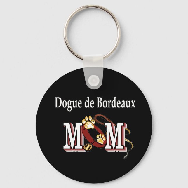 Chaveiro presentes de mãe dogue de bordeaux (Frente)