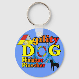 Chaveiro Presentes de Miniatura_Pinscher_Agilidade