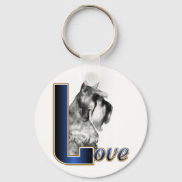 Chaveiro Presentes de Miniatura Schnauzer