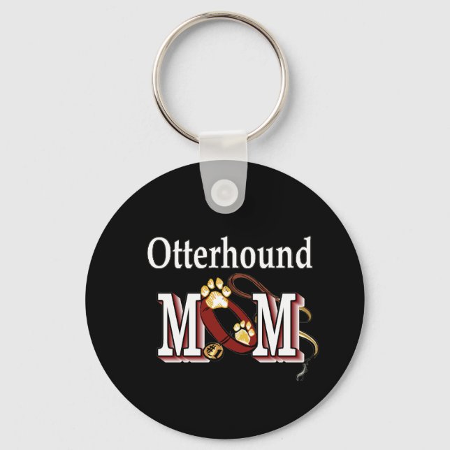 Chaveiro Presentes de MOM de Otterhound (Frente)
