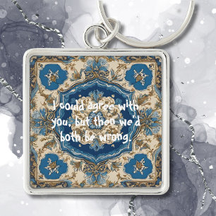 Chaveiro Presentes de Natal engraçados e elegantes para ami