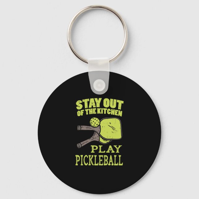 Chaveiro Presentes de Pickleball (Frente)