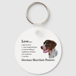 Chaveiro Presentes de ponteiro abreviado alemão