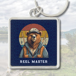 Chaveiro Presentes de reforma do urso de colheita para Pai 