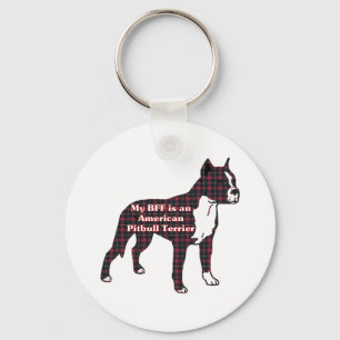 Chaveiro Presentes de Touro de Pit Bull Terrier Americanos
