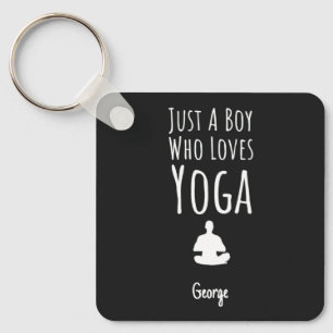 Chaveiro Presentes de Yoga Para Bebês Meninos Crianças Aman