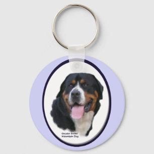 Chaveiro Presentes do Cão de Montanha Suíço Maior