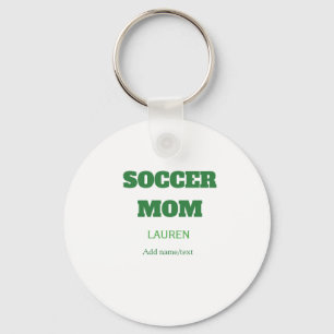 Chaveiro PRESENtes DO DIA DAS MÃES FUTEBOL MÃE VERDE SIMPLE