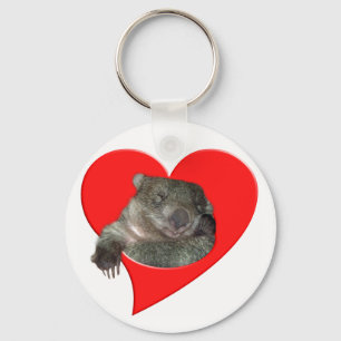 Chaveiro Presentes do dia dos namorados, amor de Wombat!