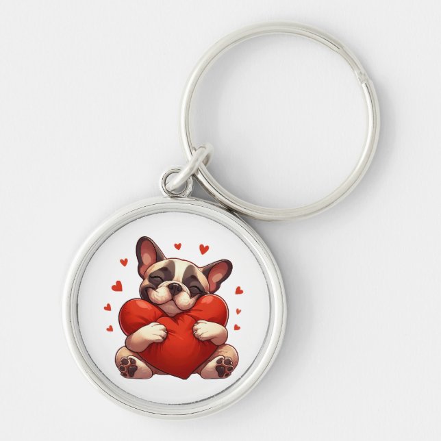 Chaveiro Presentes do Dia dos Namorados Pitbull (Frente)