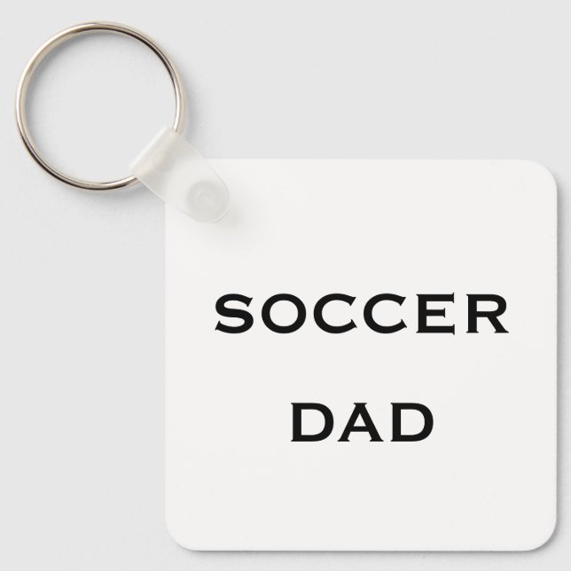 Chaveiro Presentes do Dia dos Pais de Futebol Papai Present (Frente)