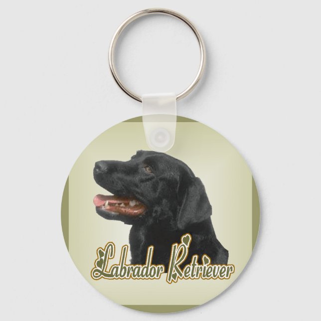 Chaveiro Presentes do Labrador Retriever (Frente)