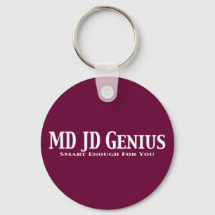 Chaveiro Presentes do MD JD Genius