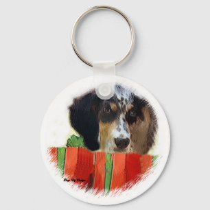 Chaveiro Presentes do Natal do setter inglês
