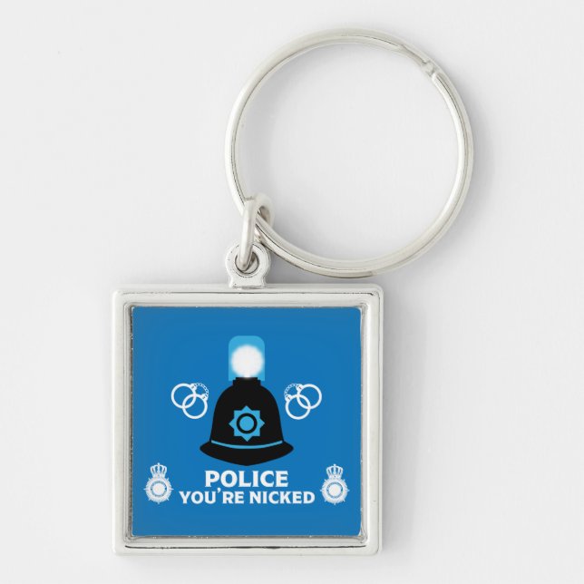 Chaveiro Presentes E Acessórios Da Polícia Britânica (Frente)
