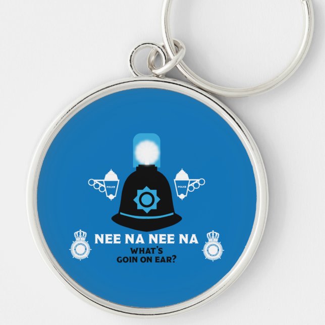 Chaveiro Presentes e Acessórios da Polícia Britânica (Frente)