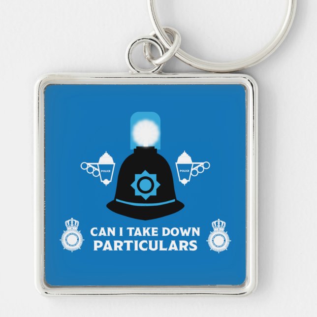 Chaveiro Presentes E Acessórios Da Polícia Britânica (Frente)
