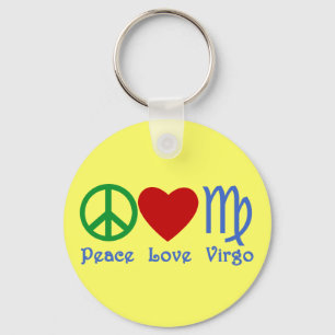 Chaveiro Presentes e produtos do programa Peace Love Virgo
