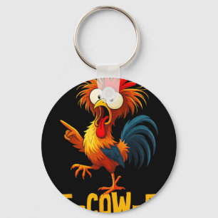 Chaveiro Presentes engraçados F-caw-f Citação de frango Kaw