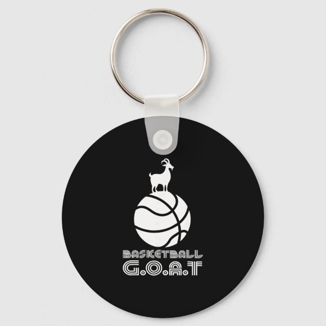 Chaveiro Presentes engraçados para jovens jogadores de basq (Frente)