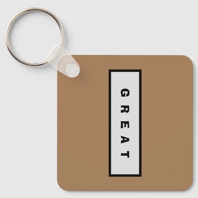 Chaveiro Presentes: Menos de 25$ Atractive Authority® ÓTIMO (Frente)