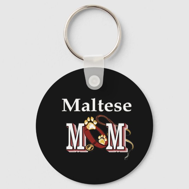 Chaveiro Presentes MOM malteses (Frente)