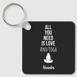 Chaveiro Presentes Personalizados de Yoga Fofos Para Amante