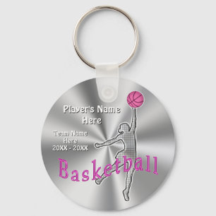 Chaveiro Presentes personalizáveis de equipe de basquete b