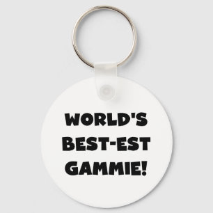 Chaveiro Presentes preto e branco do Melhor-est Gammie do m