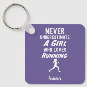Chaveiro Presentes Roixos de Corrida para Meninas Pequenas 