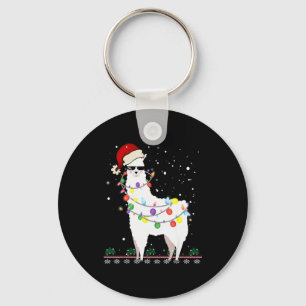 Chaveiro Presépio Llama Papai Noel Chapéu Árvore Feia De Na
