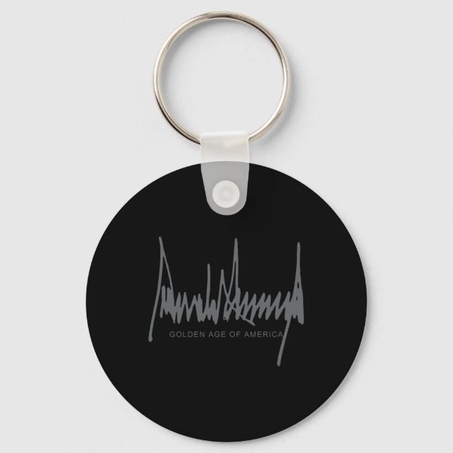 Chaveiro President Signature Golden Age Of America 4th Of J (Frente)