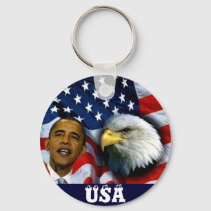 Chaveiro Presidente Barack Obama, visões e sonhos_