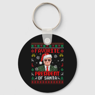 Chaveiro Presidente Favorito De Papais noeis Xmas Trump Org