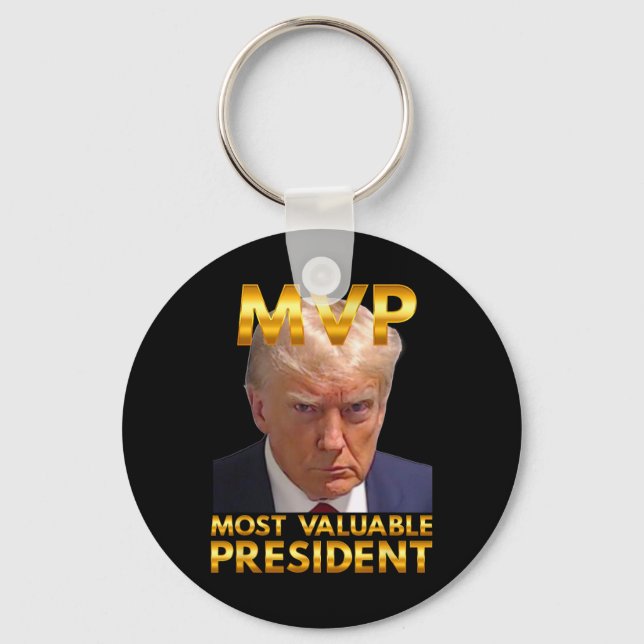 Chaveiro Presidente Mais Valente Do Mvp Donald Trump Novo G (Frente)