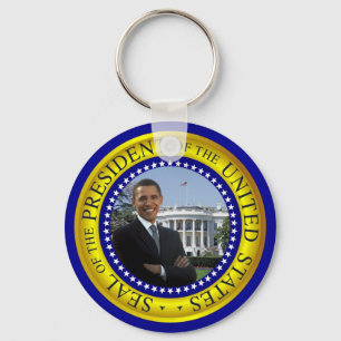 Chaveiro Presidente Obama Casa Branca - Tiro-Chave
