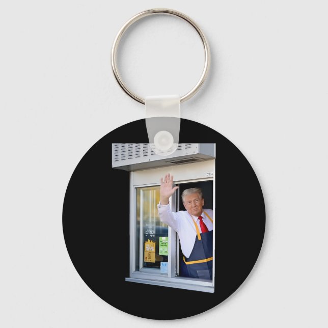 Chaveiro Presidente Trump Faz Batatas Fritas 1  (Frente)