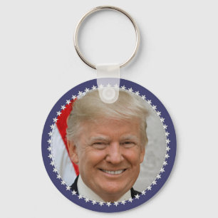 Chaveiro Presidente Trump Portrait (XT-20181023-1520-V2)