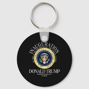 Chaveiro Presidente Trump Seal Inauguration 2025 47th Washi