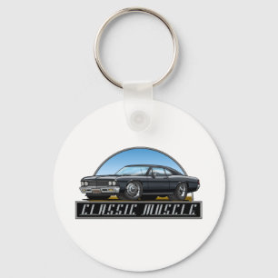 Chaveiro Preto de 66 Chevelle