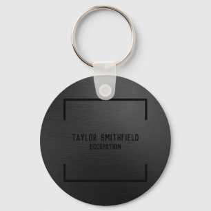 Chaveiro Preto de Matte