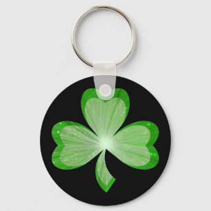 Chaveiro preto do Shamrock