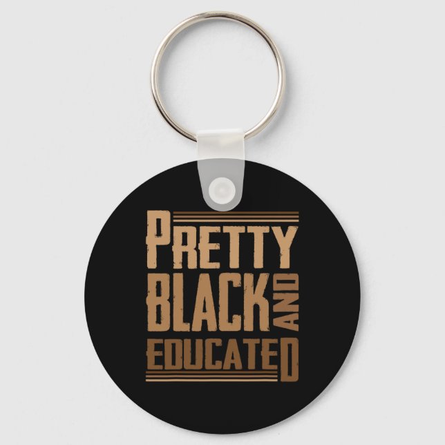Chaveiro Preto E Educado Eu Sou A Rainha Africana Forte (Frente)