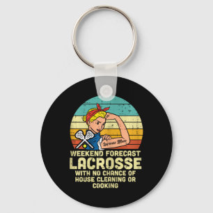 Chaveiro Previsão de Fim de Semana Forte Lacrosse Mãe Lax M