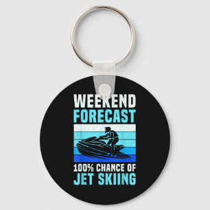 Chaveiro Previsão do fim de semana 100% de chance de jet sk