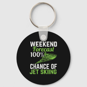Chaveiro Previsão do Fim de Semana 100% de Chance de Jet Sk
