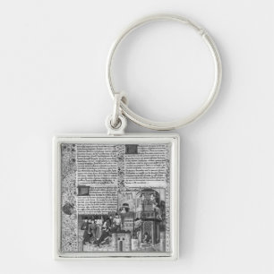 Chaveiro Priam que olha a reconstrução de Troy