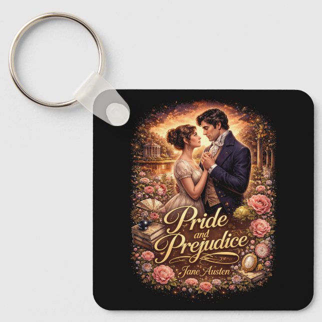 Chaveiro Pride and Prejudice (Frente)